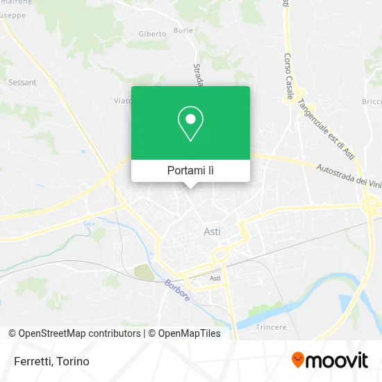 Mappa Ferretti