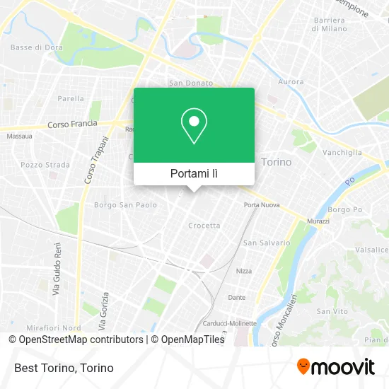 Mappa Best Torino