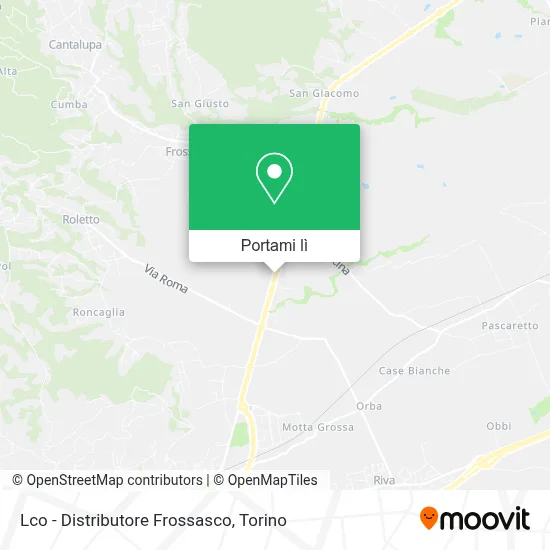 Mappa Lco - Distributore Frossasco
