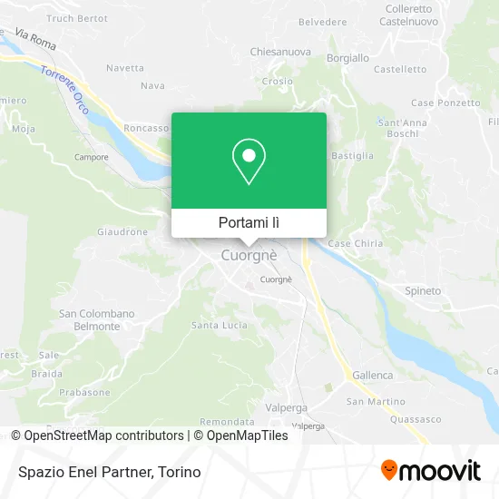 Mappa Spazio Enel Partner