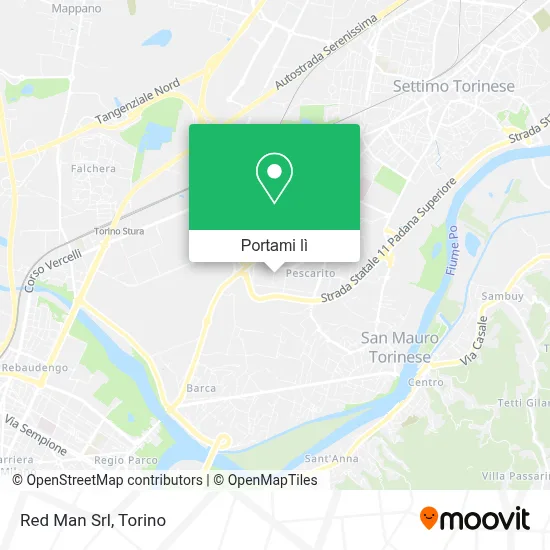 Mappa Red Man Srl