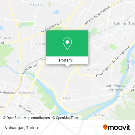 Mappa Vulcangas