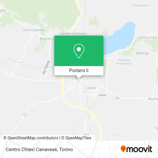 Mappa Centro Chiavi Canavese