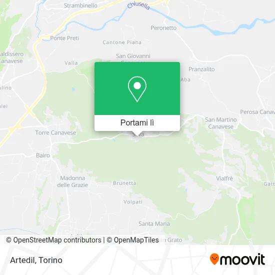 Mappa Artedil