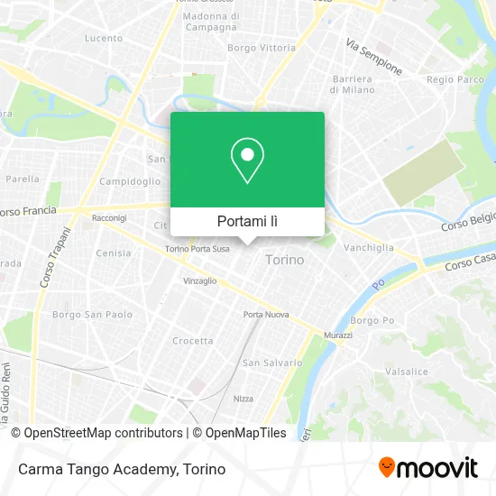 Mappa Carma Tango Academy