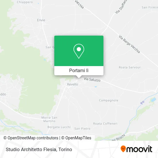 Mappa Studio Architetto Flesia
