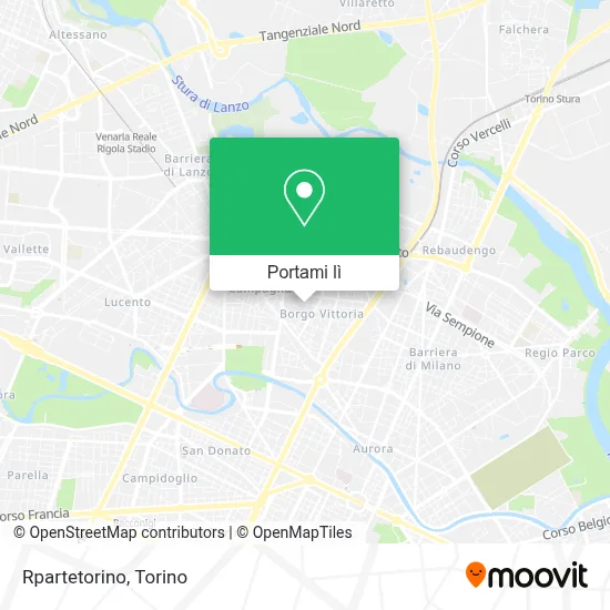 Mappa Rpartetorino