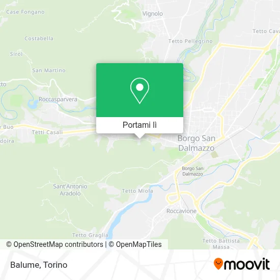 Mappa Balume