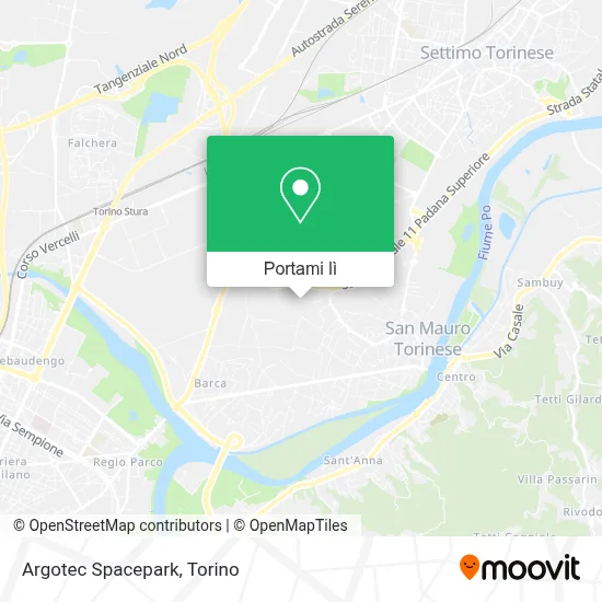 Mappa Argotec Spacepark