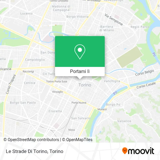 Mappa Le Strade Di Torino