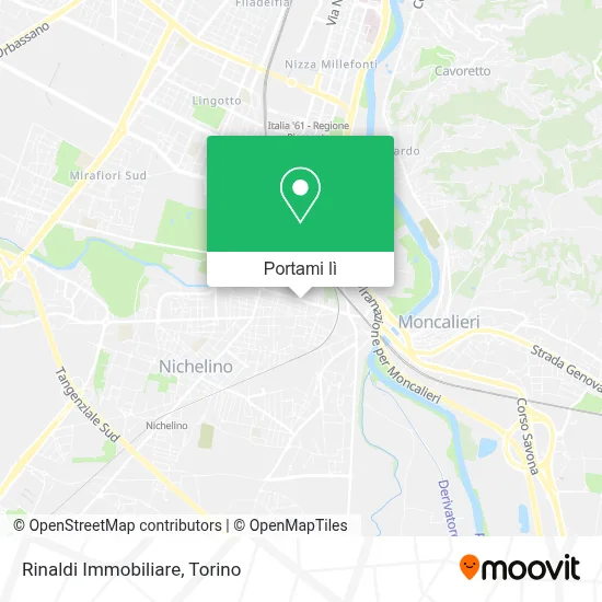 Mappa Rinaldi Immobiliare