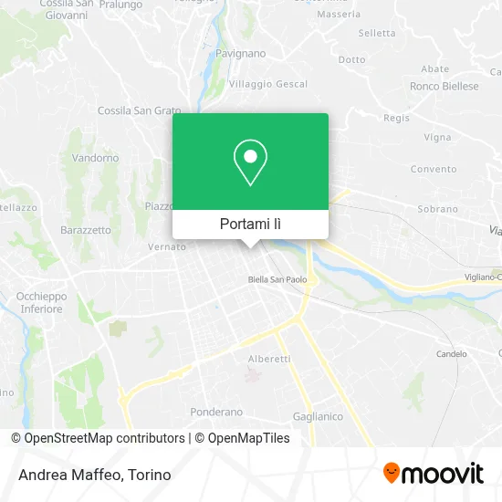 Mappa Andrea Maffeo