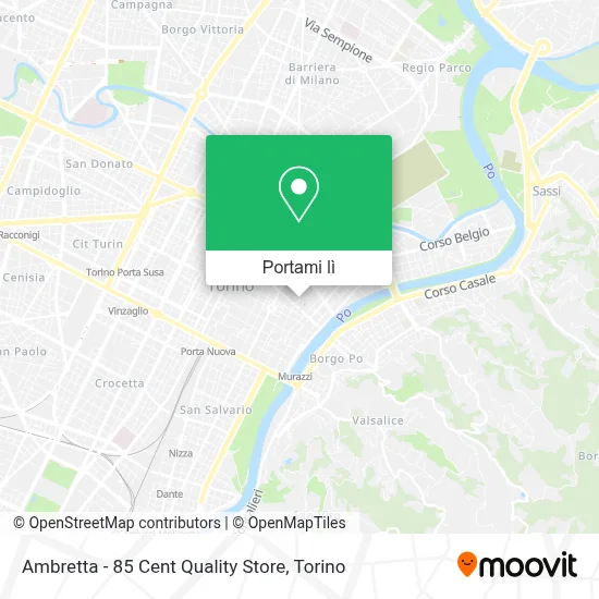 Mappa Ambretta - 85 Cent Quality Store