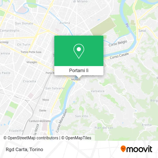Mappa Rgd Carta