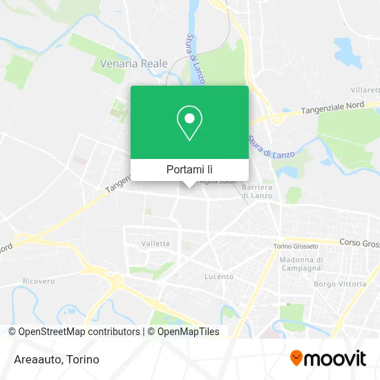 Mappa Areaauto