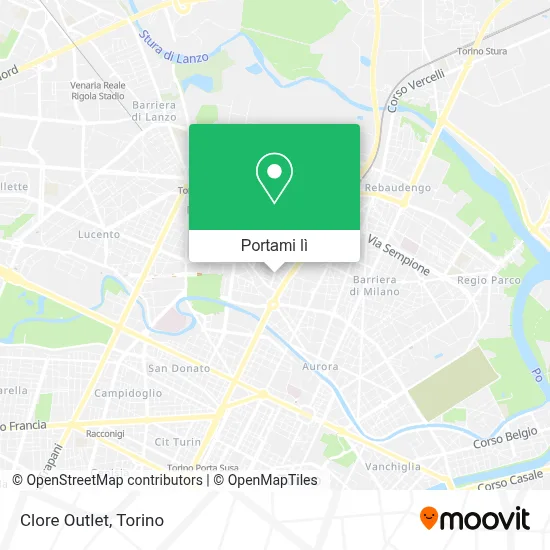 Mappa Clore Outlet