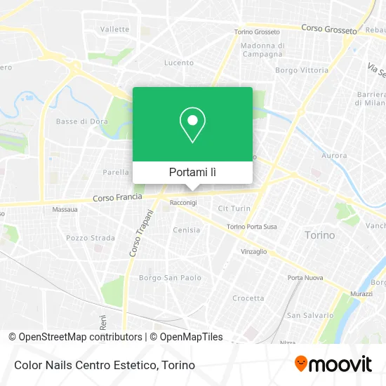Mappa Color Nails Centro Estetico