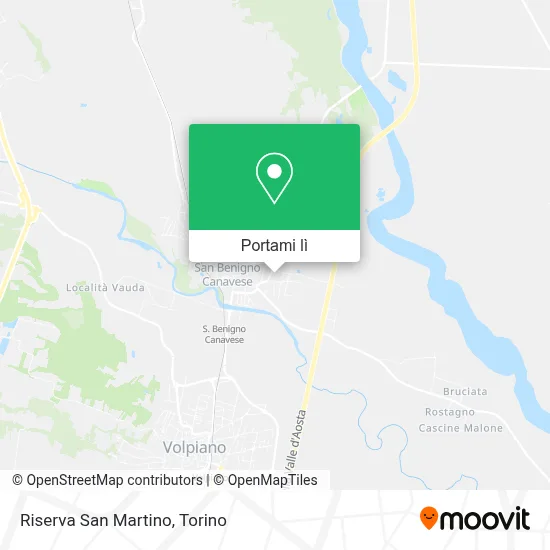 Mappa Riserva San Martino