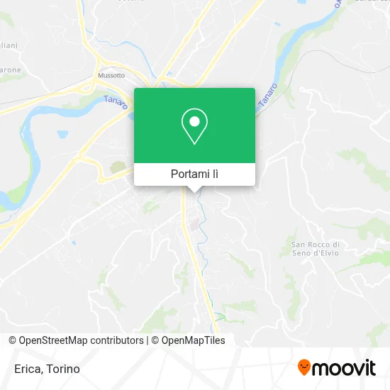 Mappa Erica