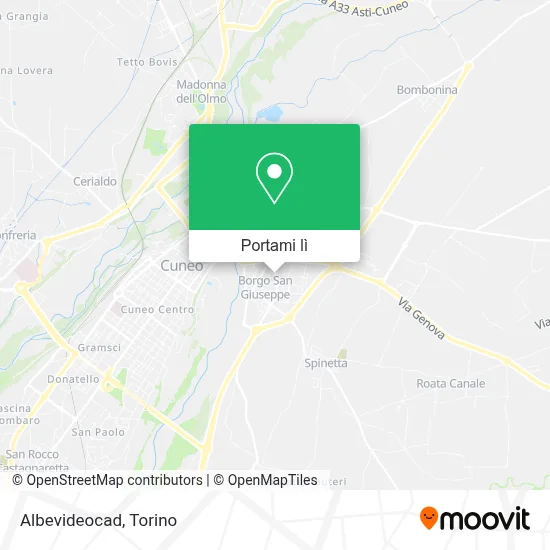Mappa Albevideocad
