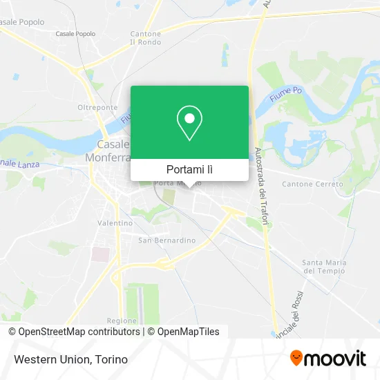 Mappa Western Union