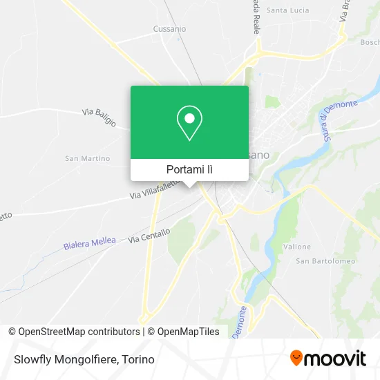 Mappa Slowfly Mongolfiere