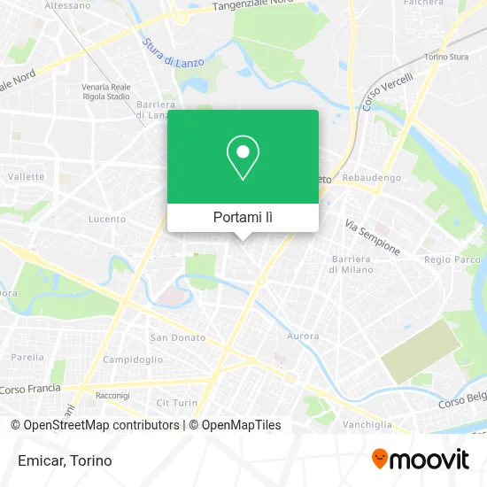 Mappa Emicar