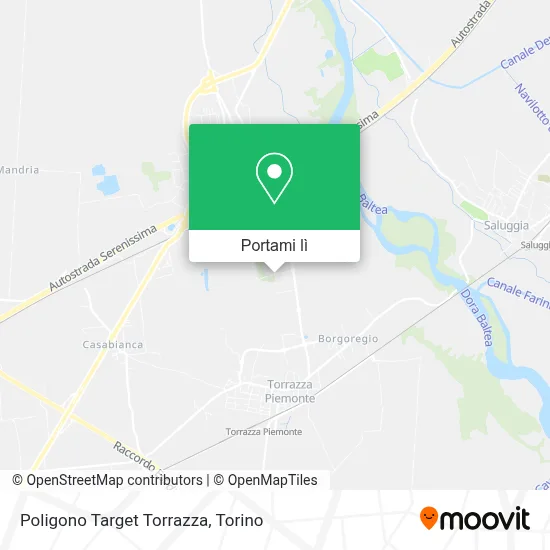 Mappa Poligono Target Torrazza