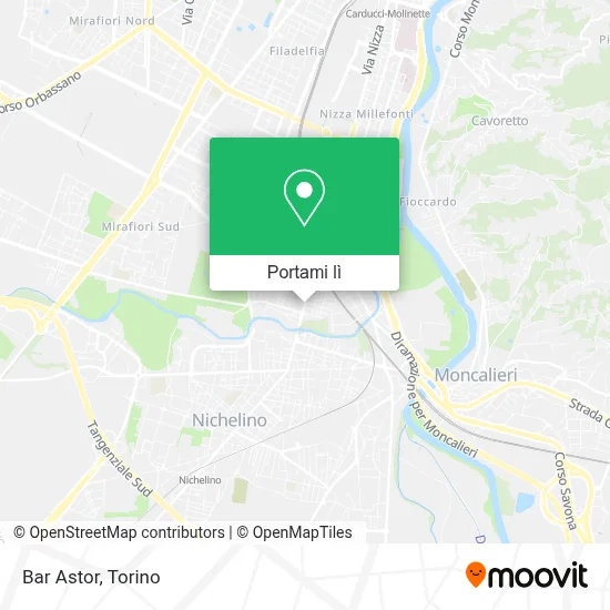 Mappa Bar Astor