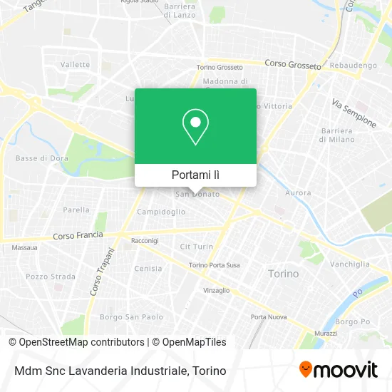 Mappa Mdm Snc Lavanderia Industriale