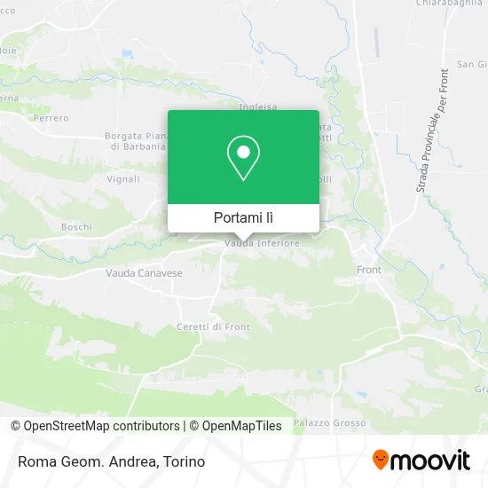 Mappa Roma Geom. Andrea