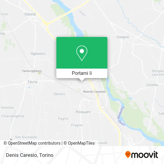 Mappa Denis Caresio
