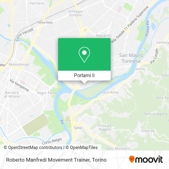 Mappa Roberto Manfredi Movement Trainer