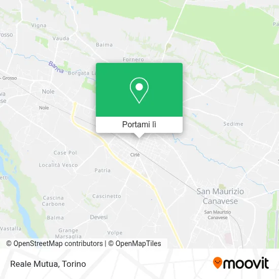 Mappa Reale Mutua