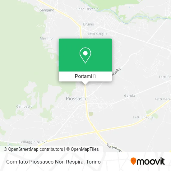 Mappa Comitato Piossasco Non Respira