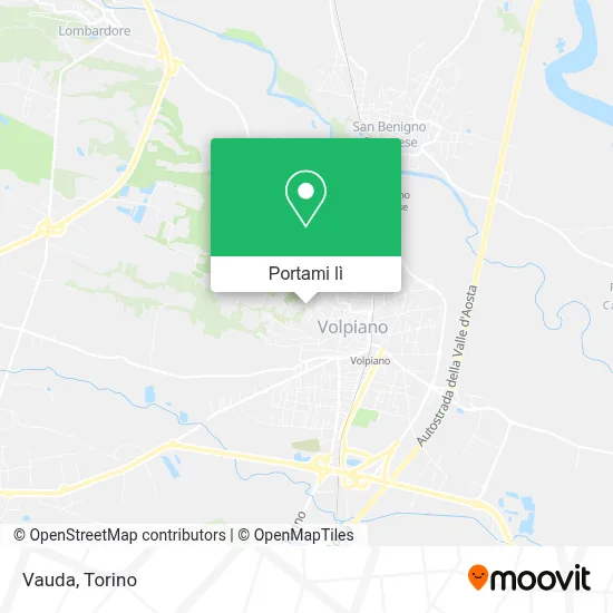 Mappa Vauda