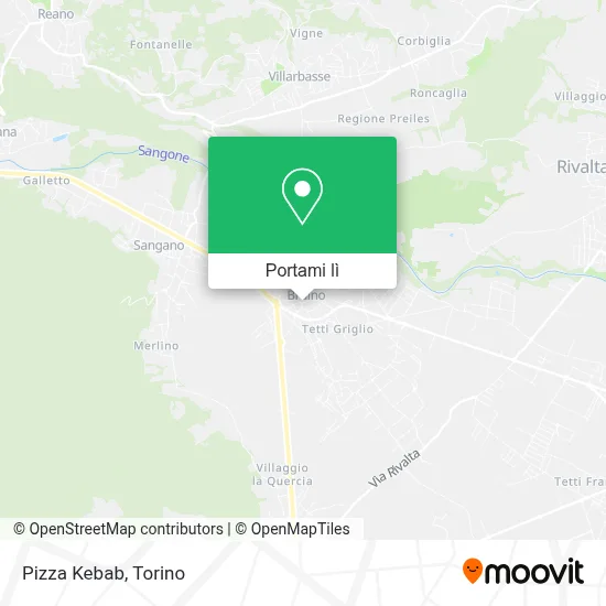 Mappa Pizza Kebab