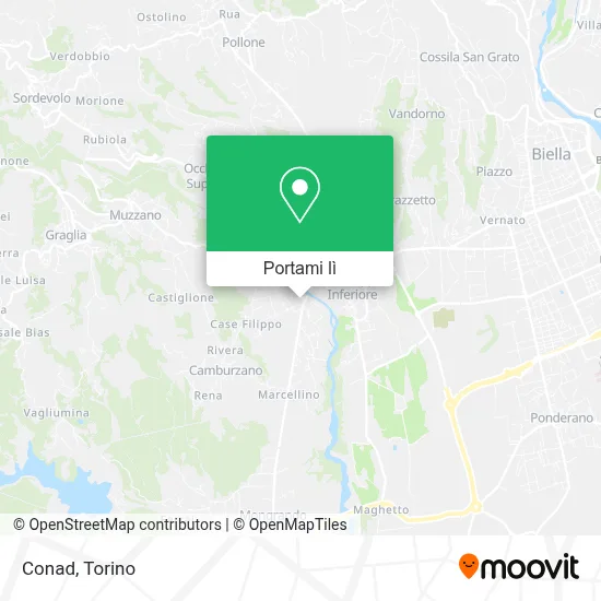 Mappa Conad