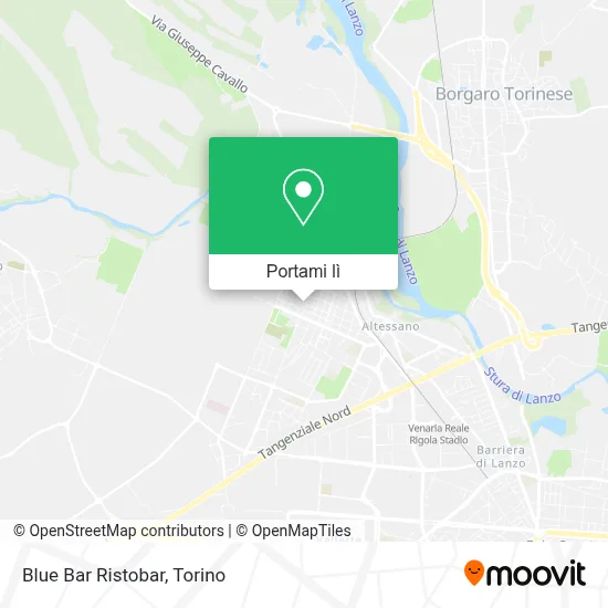 Mappa Blue Bar Ristobar