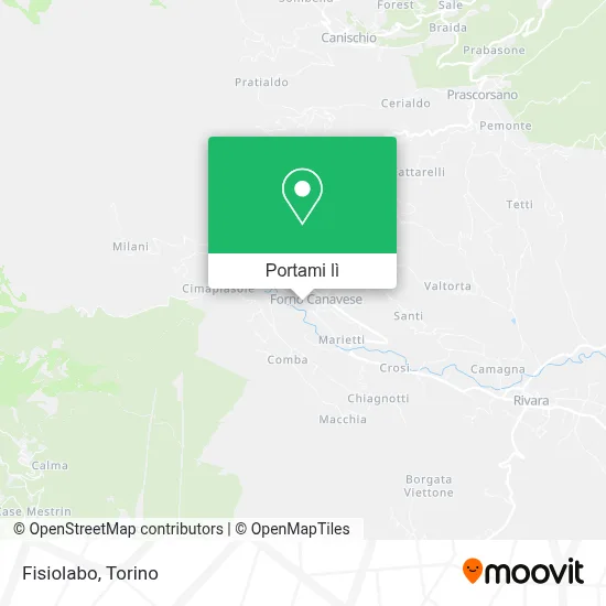 Mappa Fisiolabo