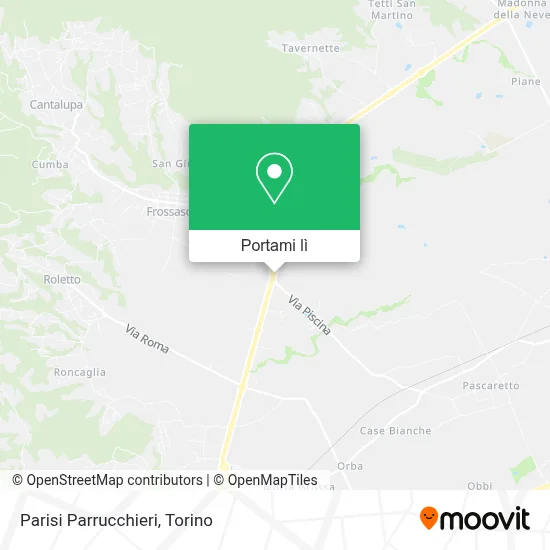 Mappa Parisi Parrucchieri