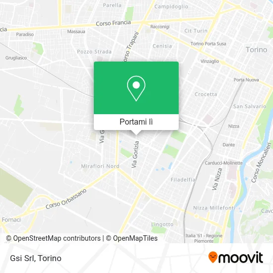 Mappa Gsi Srl