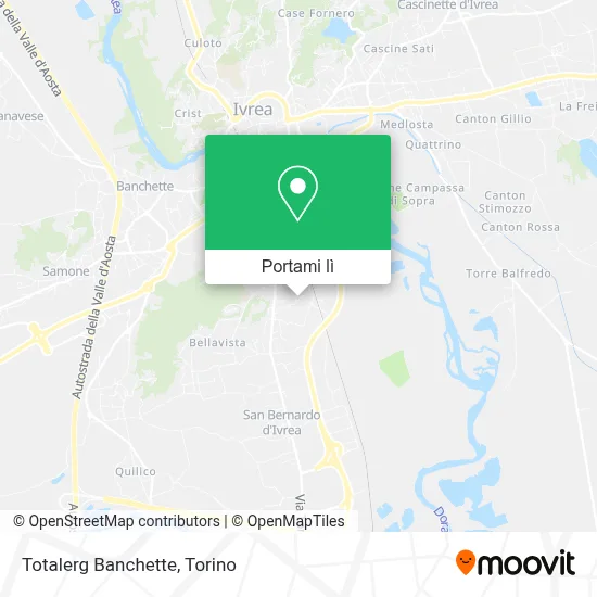 Mappa Totalerg Banchette