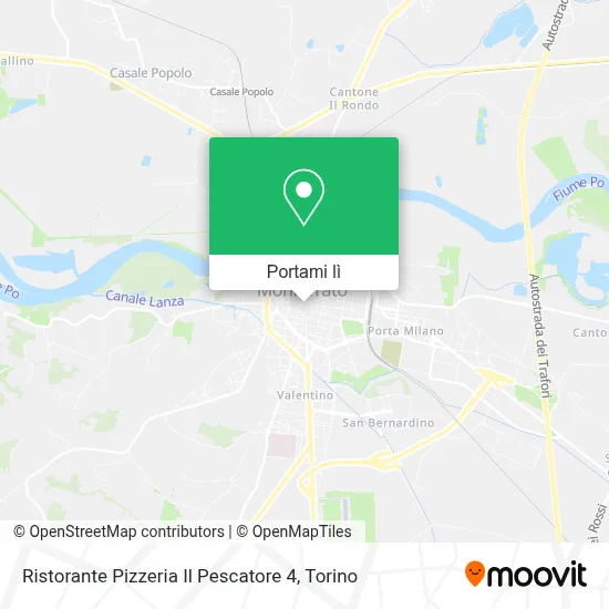 Mappa Ristorante Pizzeria Il Pescatore 4