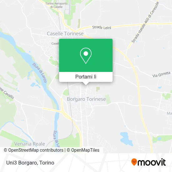 Mappa Uni3 Borgaro