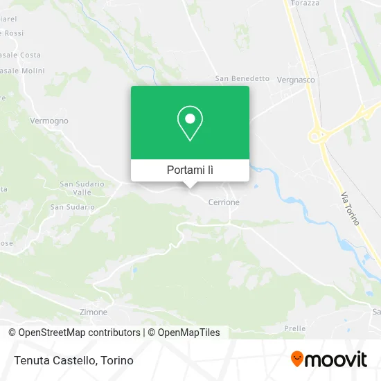 Mappa Tenuta Castello