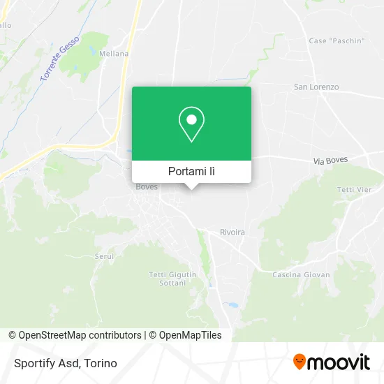 Mappa Sportify Asd