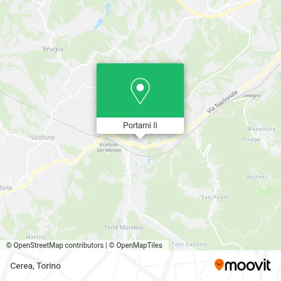 Mappa Cerea