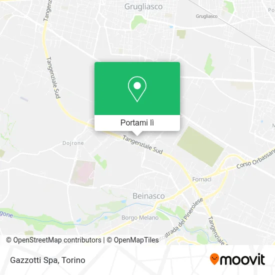Mappa Gazzotti Spa