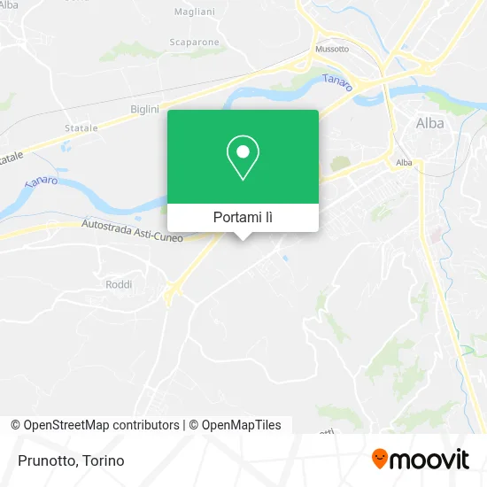 Mappa Prunotto